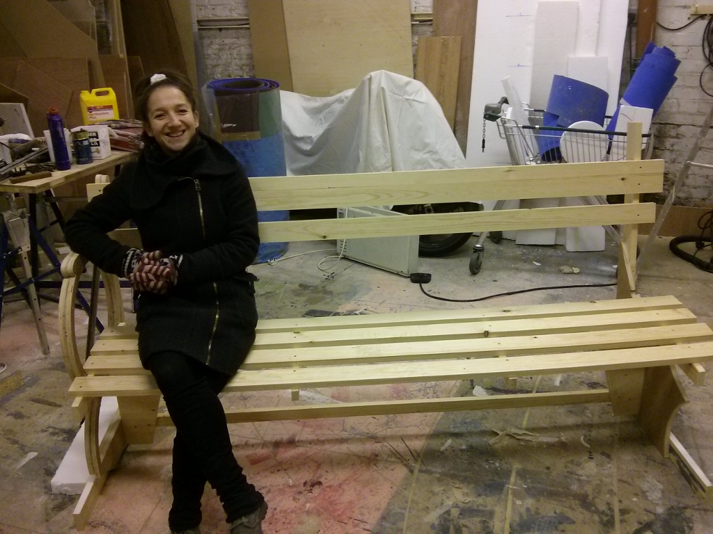 In the workshop of Bench’s set designer
